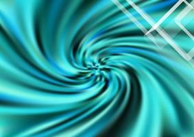 Abstract teal background whit spiral, turquoise gradient texture backdrop. vector