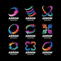 Arrow Logo Concept Business Company Template vector