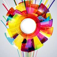 Multicolor abstract bright background. Elements for design. Eps10. vector