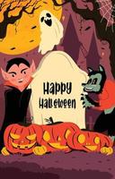 Happy Halloween Concept vector