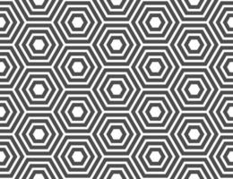 Hexagon seamless pattern vector