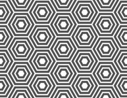 Hexagon seamless pattern vector