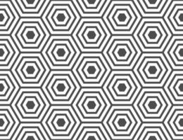 Hexagon seamless pattern vector