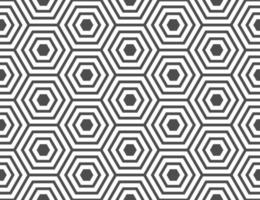 Hexagon seamless pattern vector