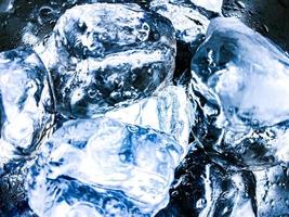Abstract Ice background, Ice cubes feel fresh on hot days, Ice is indispensable in summer. It will help refresh and make you feel good. photo