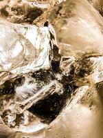 Abstract Ice background, Ice cubes feel fresh on hot days, Ice is indispensable in summer. It will help refresh and make you feel good. photo