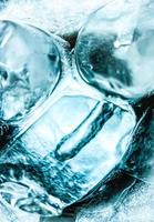 Abstract Ice background, Ice cubes feel fresh on hot days, Ice is indispensable in summer. It will help refresh and make you feel good. photo