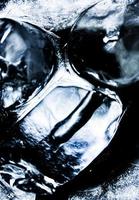 Abstract Ice background, Ice cubes feel fresh on hot days, Ice is indispensable in summer. It will help refresh and make you feel good. photo