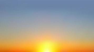 Gradient background illustration. Natural colors, sunrise or sunset photo