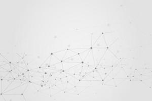 Abstract connecting dots, Polygonal background, connection technology design, photo