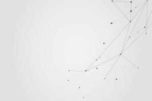 Abstract connecting dots, Polygonal background, connection technology design, photo