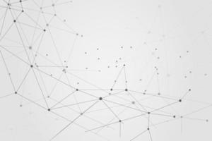 Abstract connecting dots, Polygonal background, connection technology design, photo