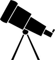 flat symbol telescope vector