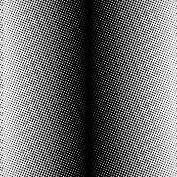 Halftone abstract vector black dots design element isolated on a white background.