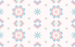 Pastel Colorful fabric seamless pattern. Aztec Ethnic geometric textile. native design. vector