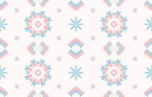 Pastel Colorful fabric seamless pattern. Aztec Ethnic geometric textile. native design. vector