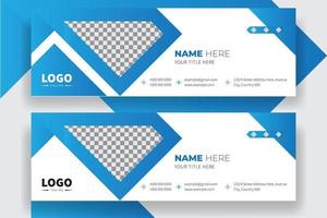 Business email signature with an author photo place modern and minimal layout, Set of dynamic modern fluid sale banner for social media stories, web page, mobile phone. Sale banner template design . vector