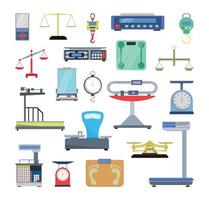 Set of Weighing-Machines vector