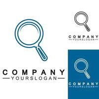 Magnifying glass line icon, outline vector sign, Search symbol, logo illustration.
