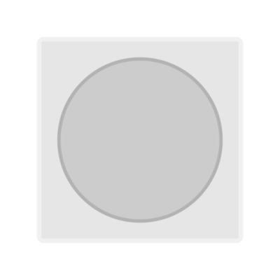 Round light switch technology illustration icon equipment vector icon. Interior power energy plastic