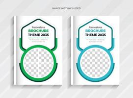 Corporate Business Brochure Cover Template. Corporate cover design theme layout abstract colorful creative and modern pages theme for multipurpose use
