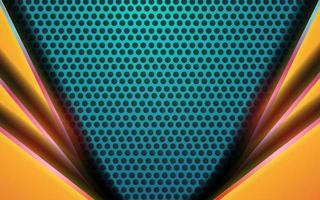 Modern abstract technology overlap layer background vector