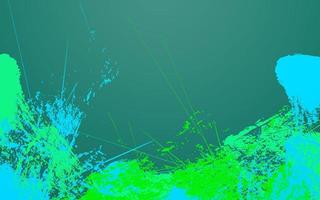 Abstract grunge texture green colors background vector