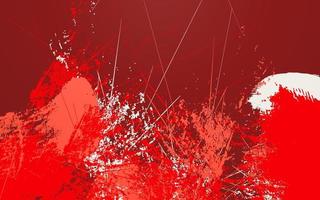 Abstract grunge texture red and white colors background vector