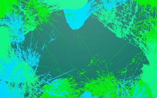 Abstract grunge texture green colors background vector