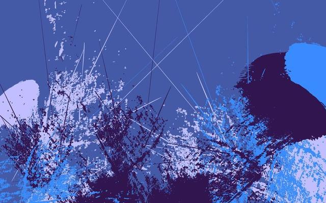 Abstract grunge texture blue background vector
