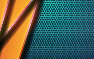 Modern abstract technology overlap layer background vector