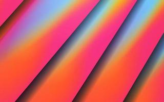 Abstract overlap gradient color background vector