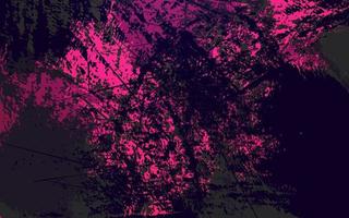 Abstract grunge texture black and magenta color background vector