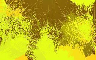 Abstract grunge texture yellow color background vector