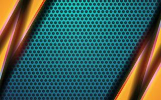 Modern abstract technology overlap layer background vector