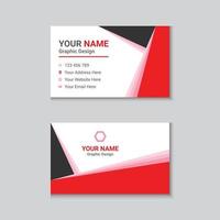 Modern And Professional Business Card Template vector