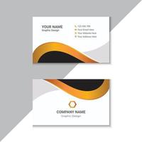 Modern And Professional Business Card Template vector