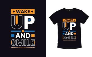 Motivational quotes modern typography t shirt design vector