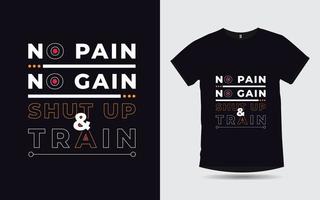 citas motivacionales tipografía creativa diseño moderno de camisetas vector