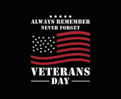 Veterans Day Vector T-shirt Design
