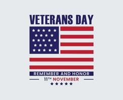 Veterans Day Vector Typography White T-shirt Design