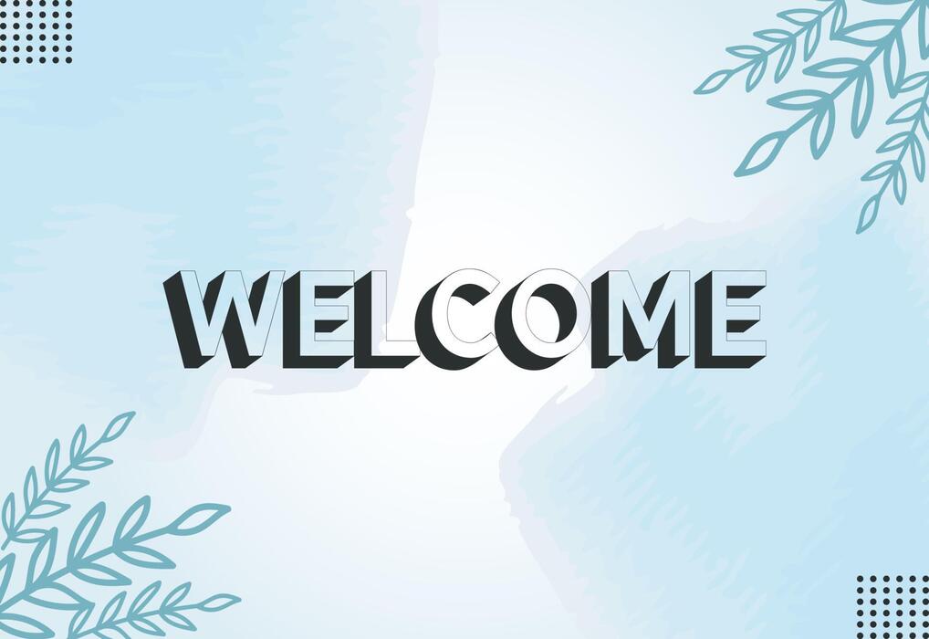 Welcome Banner Template Vector Art Icons and Graphics for Free Download