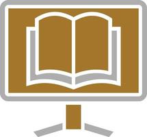 Ebook Icon Style vector