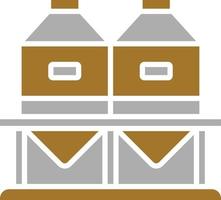 Silo Icon Style vector