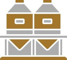 Silo Icon Style vector