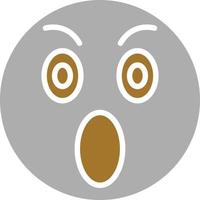 Surprised Icon Style vector