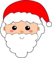 cute santa claus vector