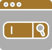 Search Bar Icon Style vector