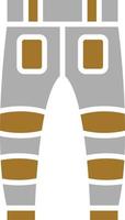Firefighter Pants Icon Style vector