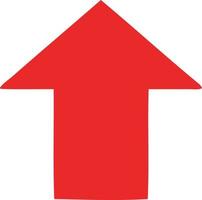 pointing arrow cartoon vector